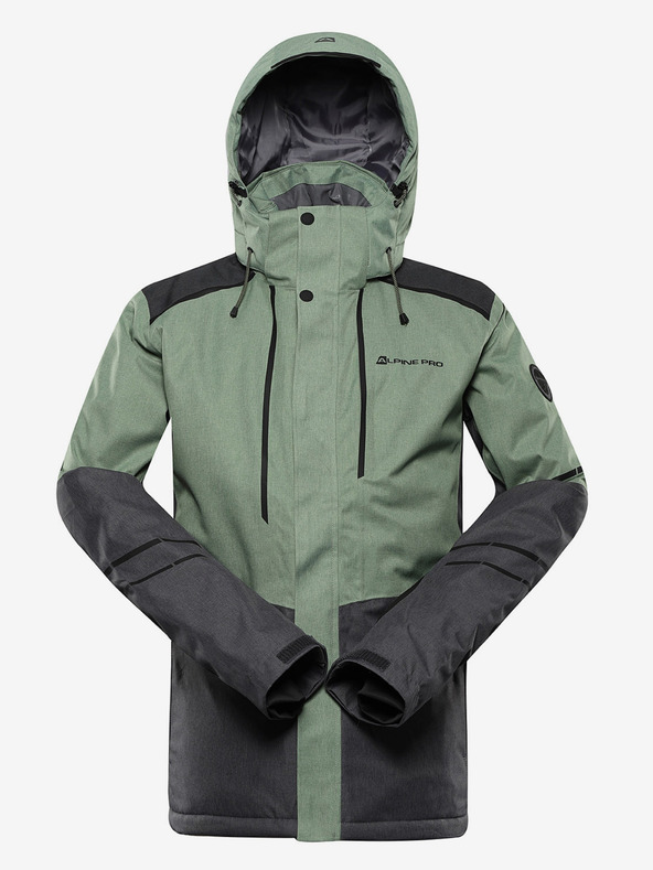 ALPINE PRO Herren-Skijacke mit ptx-Membran ALPINE PRO ZARIB loden frost