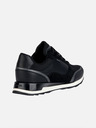 Geox Schwarz Damen Geox New aneko Turnschuhe b abx