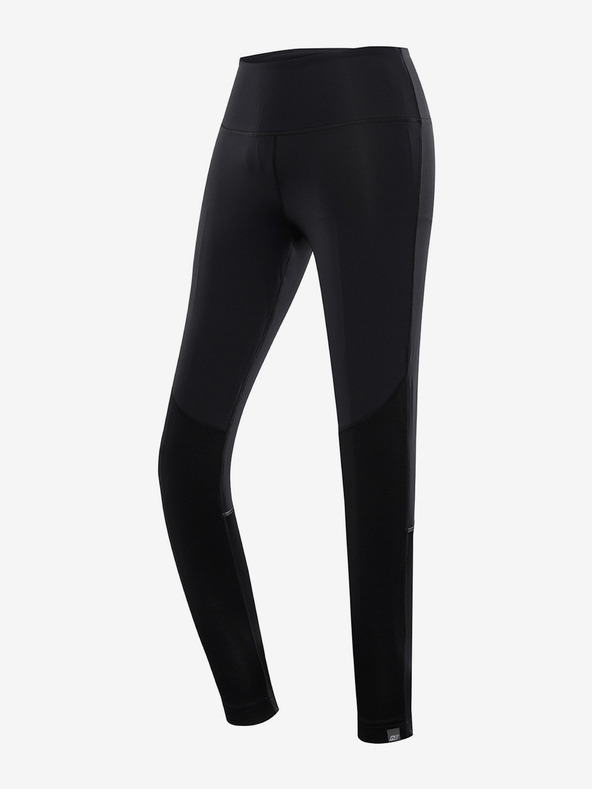 ALPINE PRO Schnell trocknende Damen-Leggings mit Cool-Dry ALPINE PRO JOOLA schwarz