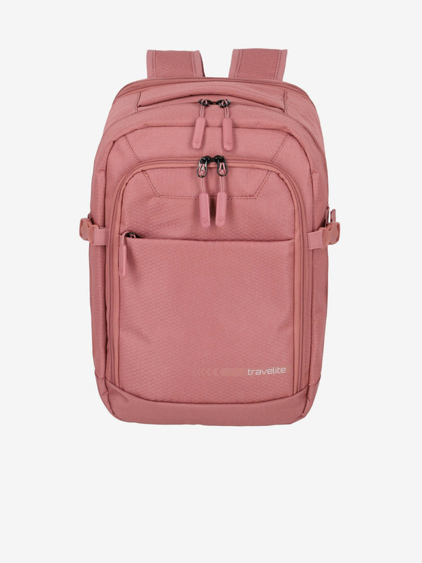 Travelite Rosa Damenrucksack Travelite Kick Off Cabin Backpack Rosé