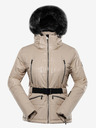 ALPINE PRO Damen-Skijacke mit Ptx-Membran snow ALPINE PRO DAMA weiß pfeffer