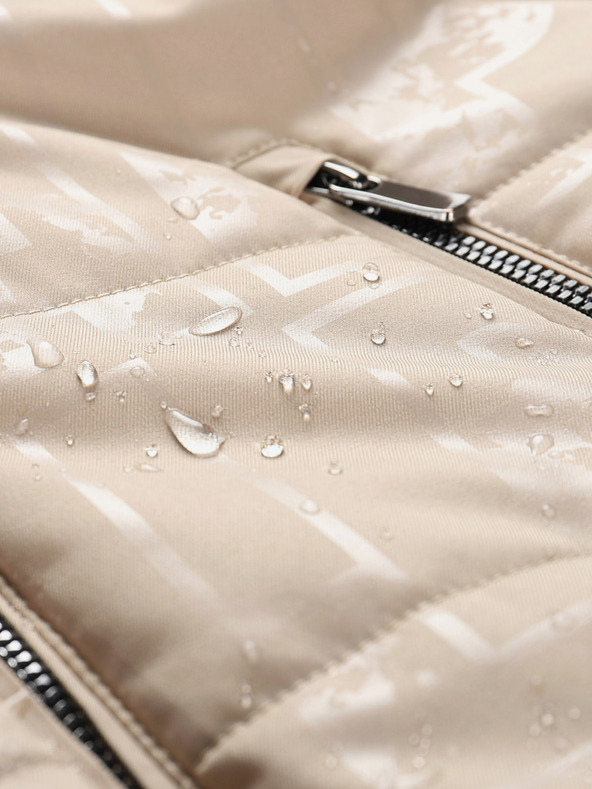 ALPINE PRO Damen-Skijacke mit Ptx-Membran snow ALPINE PRO DAMA weiß pfeffer