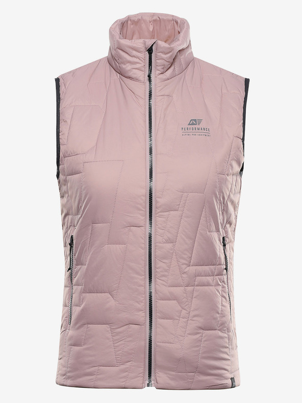 ALPINE PRO Ultraleichte Damenweste mit Imprägnierung ALPINE PRO BERFA blass lila