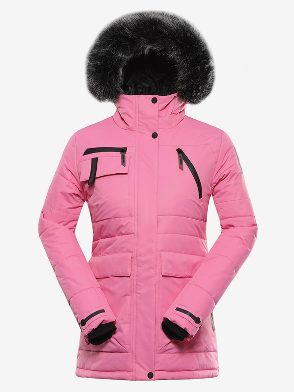 ALPINE PRO Damenjacke mit Membran ptx ALPINE PRO WERDA rosa cosmos