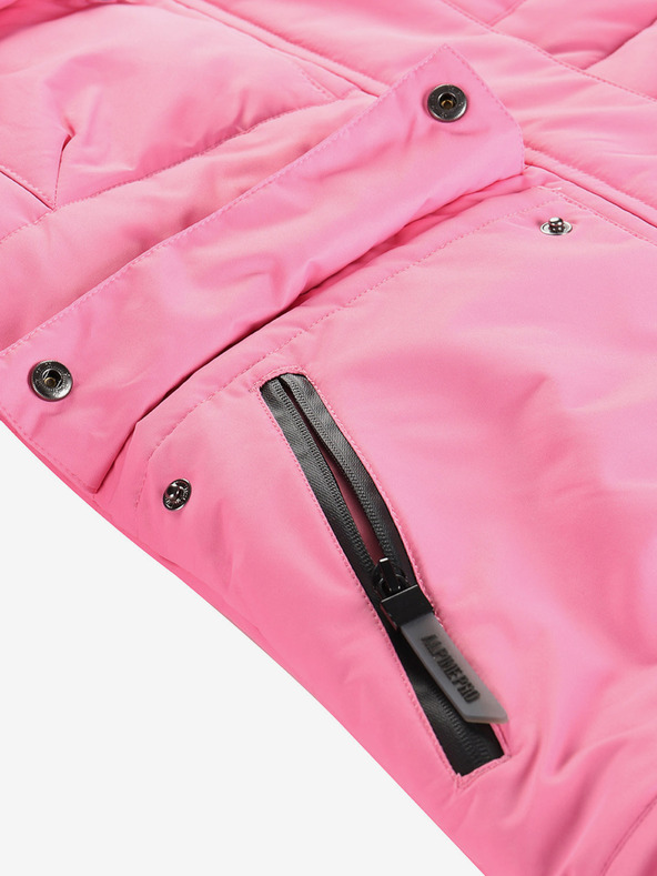 ALPINE PRO Damenjacke mit Membran ptx ALPINE PRO WERDA rosa cosmos