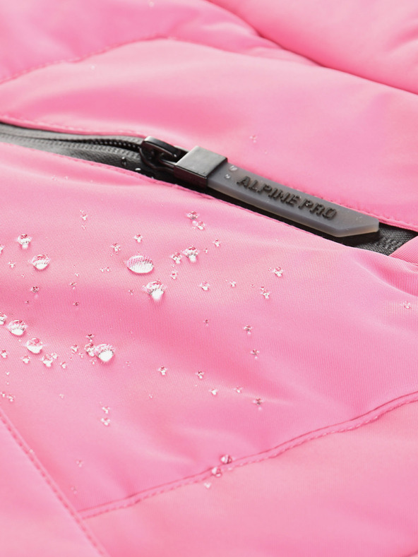 ALPINE PRO Damenjacke mit Membran ptx ALPINE PRO WERDA rosa cosmos