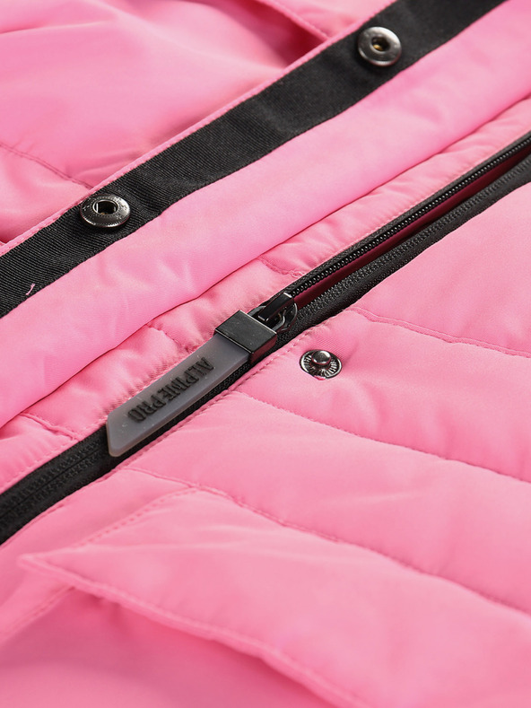 ALPINE PRO Damenjacke mit Membran ptx ALPINE PRO WERDA rosa cosmos