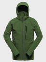 ALPINE PRO Grüne Herren Alpine Pro Hoor Softshelljacke mit Membran