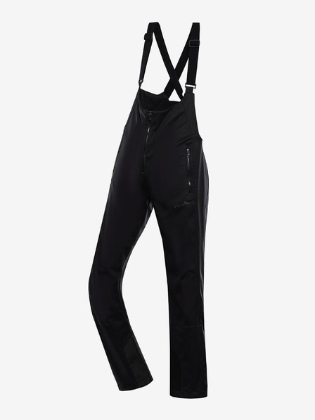ALPINE PRO Damen-Ski-Softshell-Hose mit Membrane ALPINE PRO GERANA schwarz