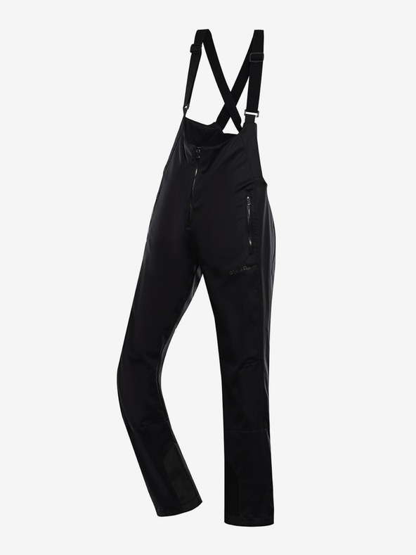 ALPINE PRO Damen-Ski-Softshell-Hose mit Membrane ALPINE PRO GERANA schwarz