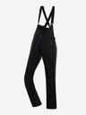 ALPINE PRO Damen-Ski-Softshell-Hose mit Membrane ALPINE PRO GERANA schwarz