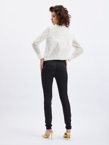 Orsay Schwarze Skinny-Fit-Jeans für Damen ORSAY