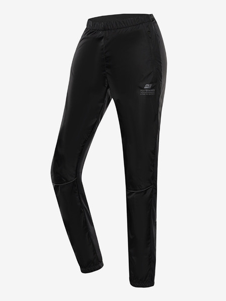 ALPINE PRO Schnelltrocknende Herrenhose mit DWR-Behandlung ALPINE PRO SAMUL schwarz