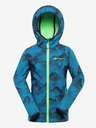 ALPINE PRO Blaue Kinder-Softshell-Jacke mit Membran Alpine Pro Ezoro