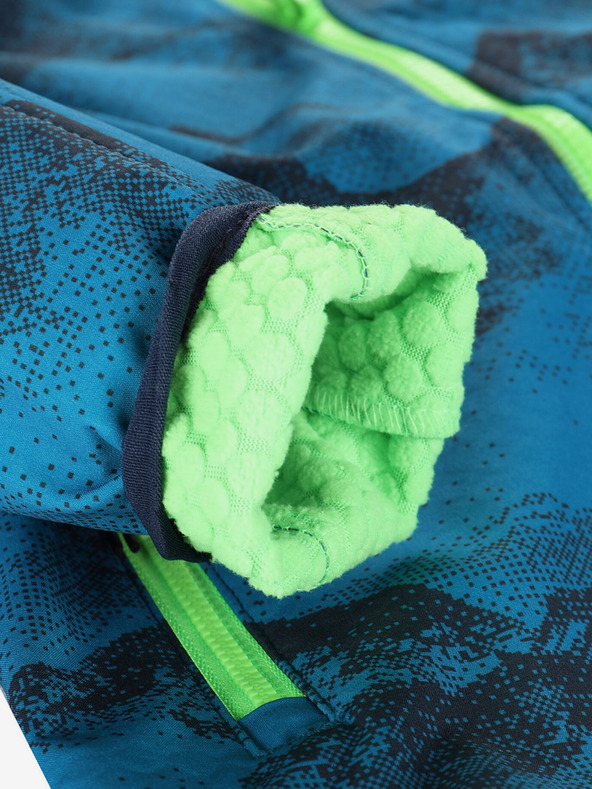 ALPINE PRO Blaue Kinder-Softshell-Jacke mit Membran Alpine Pro Ezoro