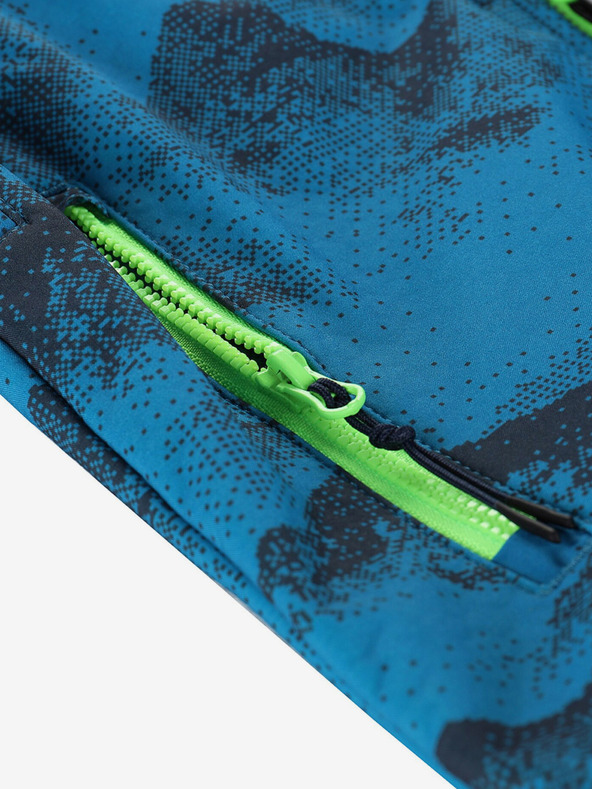 ALPINE PRO Blaue Kinder-Softshell-Jacke mit Membran Alpine Pro Ezoro