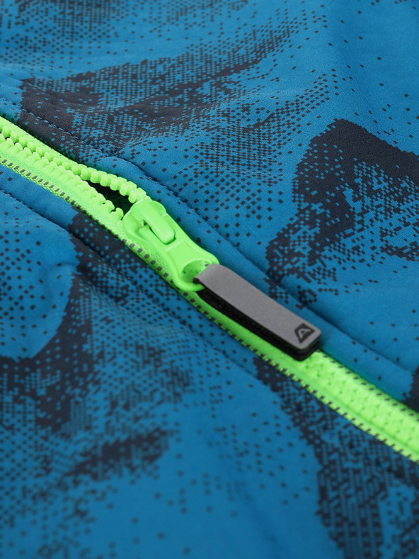 ALPINE PRO Blaue Kinder-Softshell-Jacke mit Membran Alpine Pro Ezoro