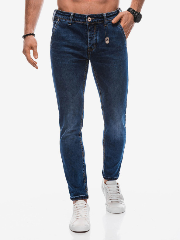 Edoti Dunkelblaue Herrenjeans Edoti