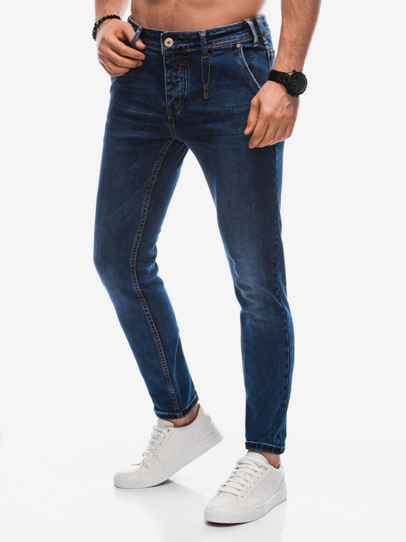 Edoti Dunkelblaue Herrenjeans Edoti