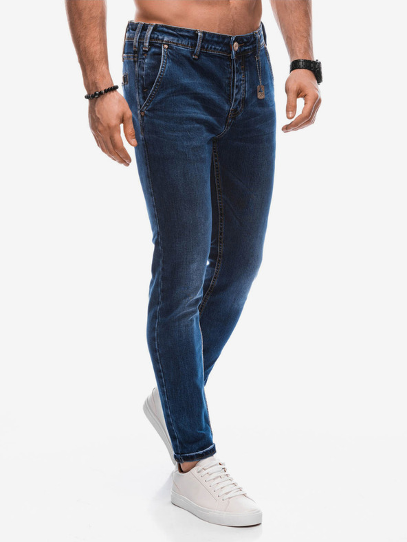 Edoti Dunkelblaue Herrenjeans Edoti