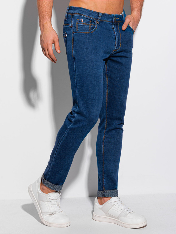Edoti Edoti blaue Herrenjeans