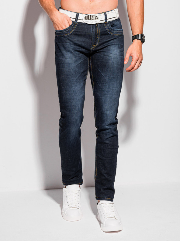 Edoti Dunkelblaue Herrenjeans Edoti