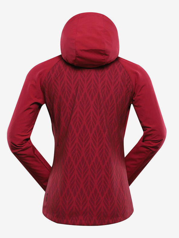 ALPINE PRO Rosa und lila Damen-Softshell-Jacke mit Membrane Alpine Pro Hoora
