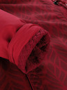 ALPINE PRO Rosa und lila Damen-Softshell-Jacke mit Membrane Alpine Pro Hoora