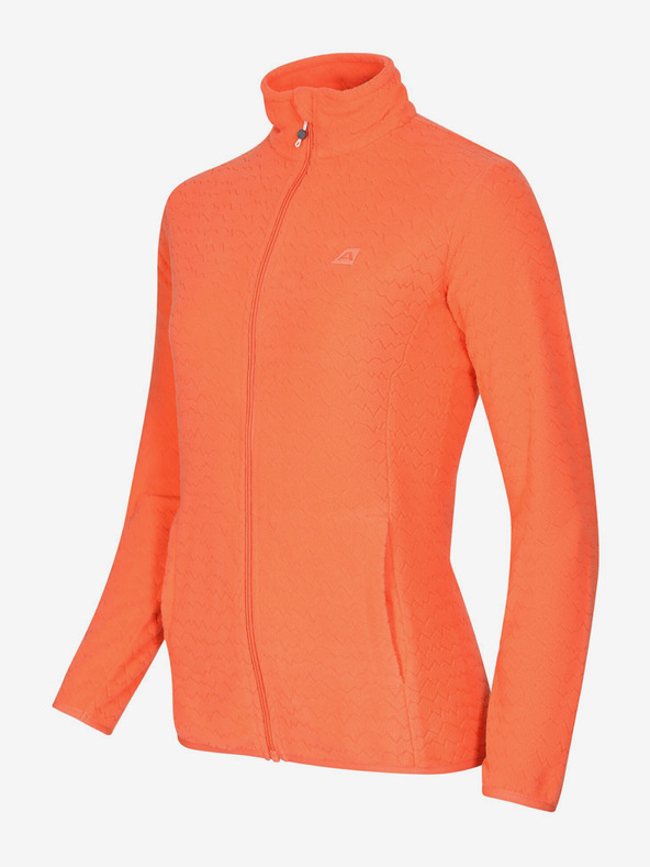 ALPINE PRO Damen-Fleece-Sweatshirt ALPINE PRO SIUSA lachsfarben