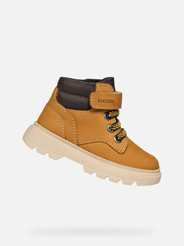 Geox Gelbe Geox Kiddartah-Stiefeletten für Jungen