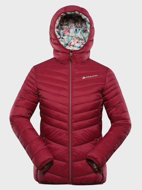 ALPINE PRO Lila und pinke Hi-Therm-Wendejacke für Damen Alpine Pro Eroma