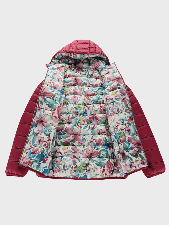 ALPINE PRO Lila und pinke Hi-Therm-Wendejacke für Damen Alpine Pro Eroma