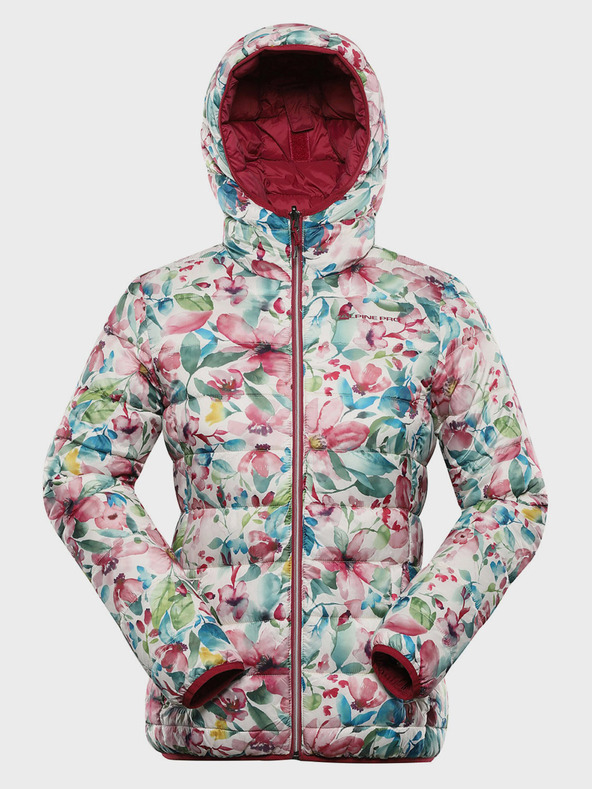 ALPINE PRO Lila und pinke Hi-Therm-Wendejacke für Damen Alpine Pro Eroma