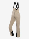 ALPINE PRO Damenski-Softshellhose mit Membrane ALPINE PRO GERANA weiß pfeffer
