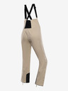 ALPINE PRO Damenski-Softshellhose mit Membrane ALPINE PRO GERANA weiß pfeffer