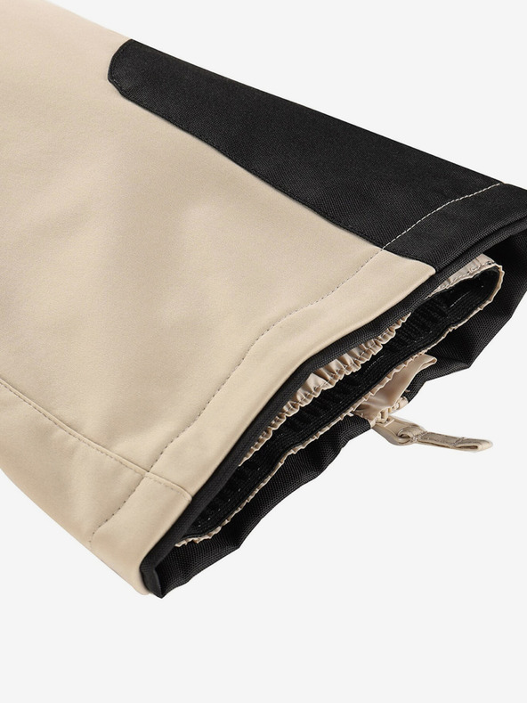 ALPINE PRO Damenski-Softshellhose mit Membrane ALPINE PRO GERANA weiß pfeffer