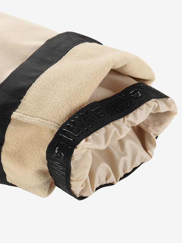 ALPINE PRO Damenski-Softshellhose mit Membrane ALPINE PRO GERANA weiß pfeffer