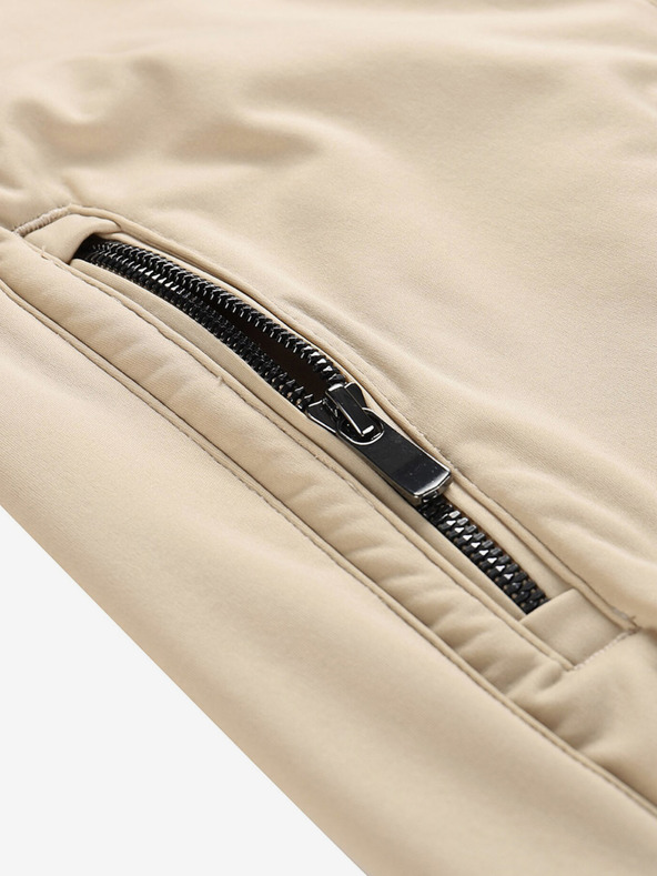 ALPINE PRO Damenski-Softshellhose mit Membrane ALPINE PRO GERANA weiß pfeffer