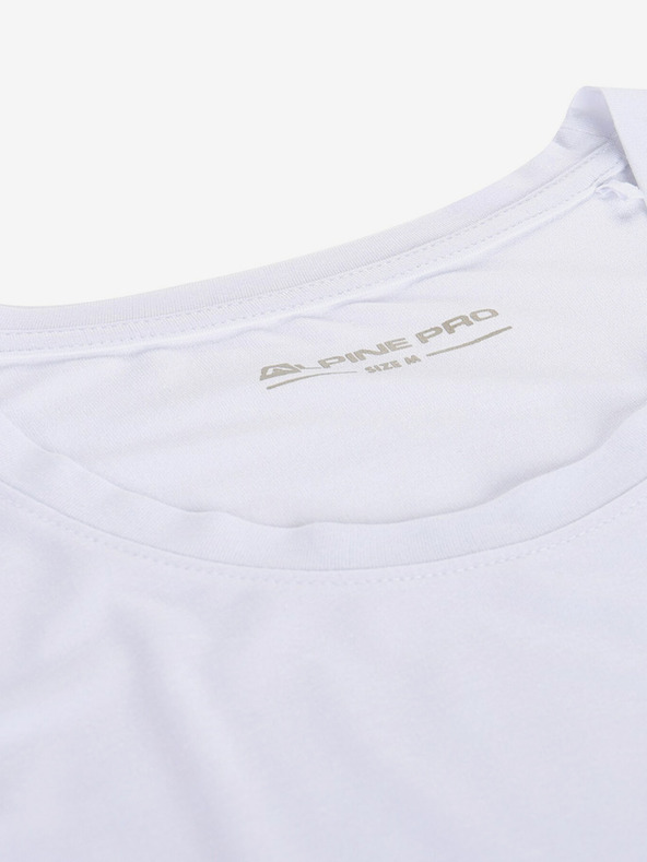 ALPINE PRO Damen-Kurzarm-T-Shirt ALPINE PRO NORRA weiß