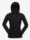 ALPINE PRO Schwarze Damen-Softshell-Jacke mit Membrane Alpine Pro Hoora