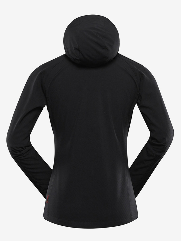 ALPINE PRO Schwarze Damen-Softshell-Jacke mit Membrane Alpine Pro Hoora