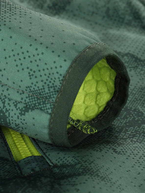 ALPINE PRO Grüne Kinder-Softshell-Jacke mit Membrane Alpine Pro Ezoro