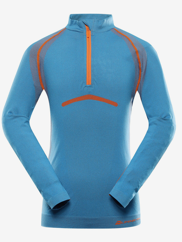 ALPINE PRO Blue Boys' Functional Underwear - Shirt Alpine Pro Seamo