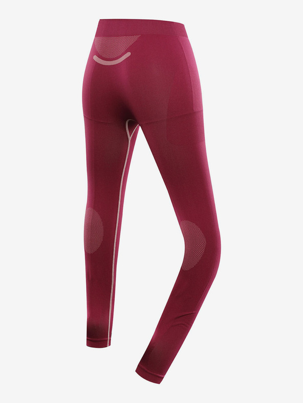 ALPINE PRO Dunkelrosa Damen-Funktionsunterwäsche - Hose Alpine Pro Lessa