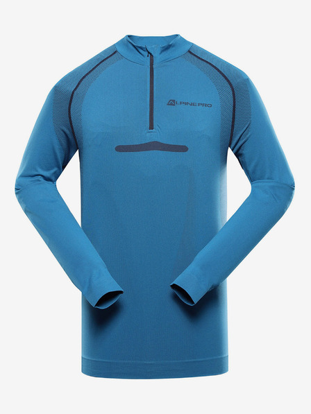 ALPINE PRO Blaues Herren-Funktionsshirt Alpine Pro Seam