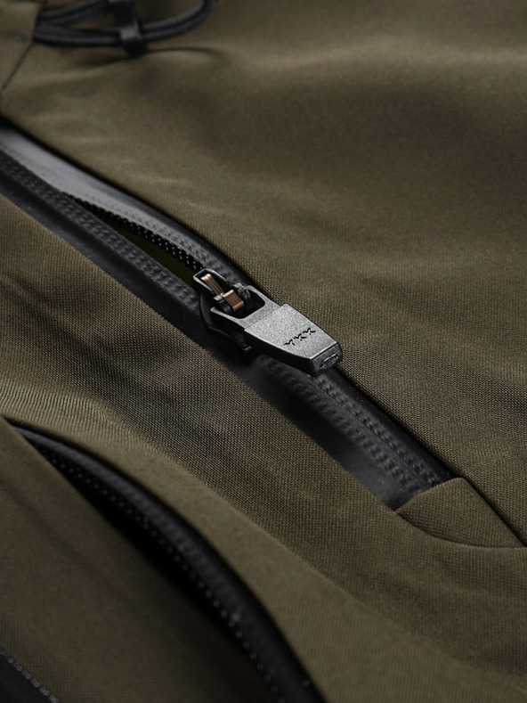 ALPINE PRO Dunkelgrüne Damen-Softshell-Jacke mit Membran Alpine Pro Jerda