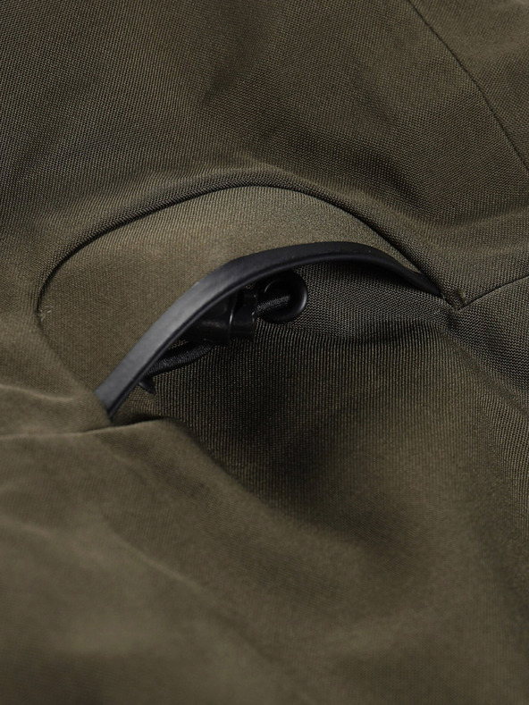 ALPINE PRO Dunkelgrüne Damen-Softshell-Jacke mit Membran Alpine Pro Jerda