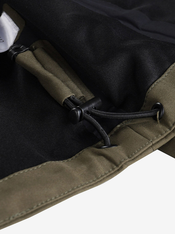 ALPINE PRO Dunkelgrüne Damen-Softshell-Jacke mit Membran Alpine Pro Jerda