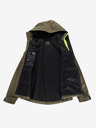 ALPINE PRO Dunkelgrüne Damen-Softshell-Jacke mit Membran Alpine Pro Jerda