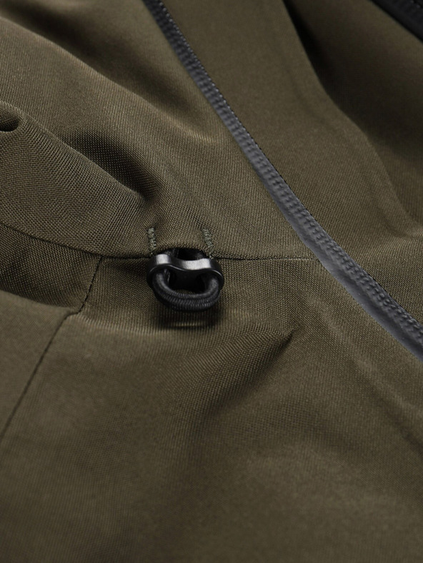 ALPINE PRO Dunkelgrüne Damen-Softshell-Jacke mit Membran Alpine Pro Jerda